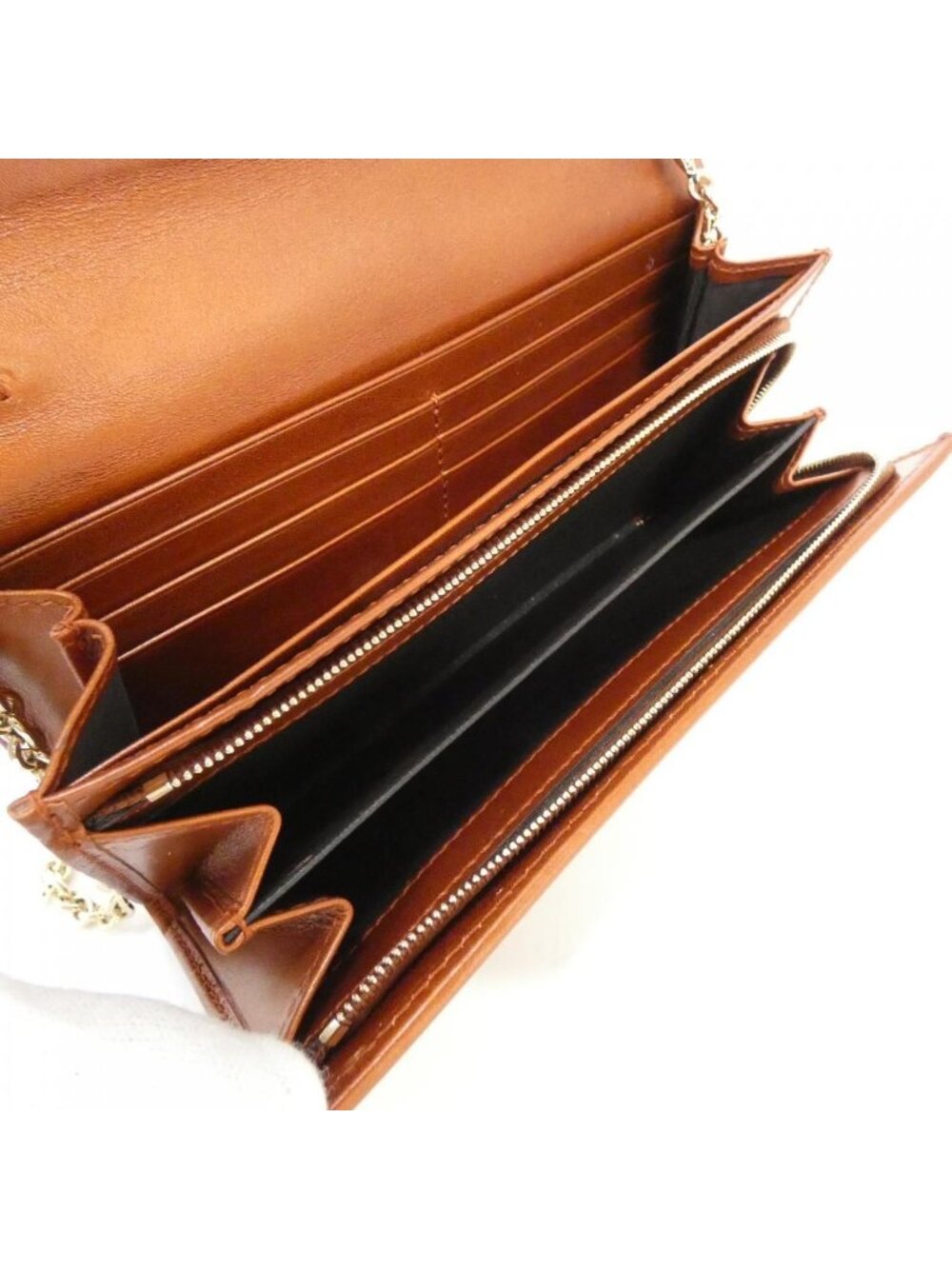 Gucci Chain Shoulder Bag Beige - Picture 9 of 9